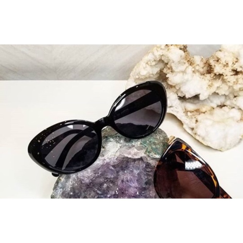 SubApollo Black Sunglasses